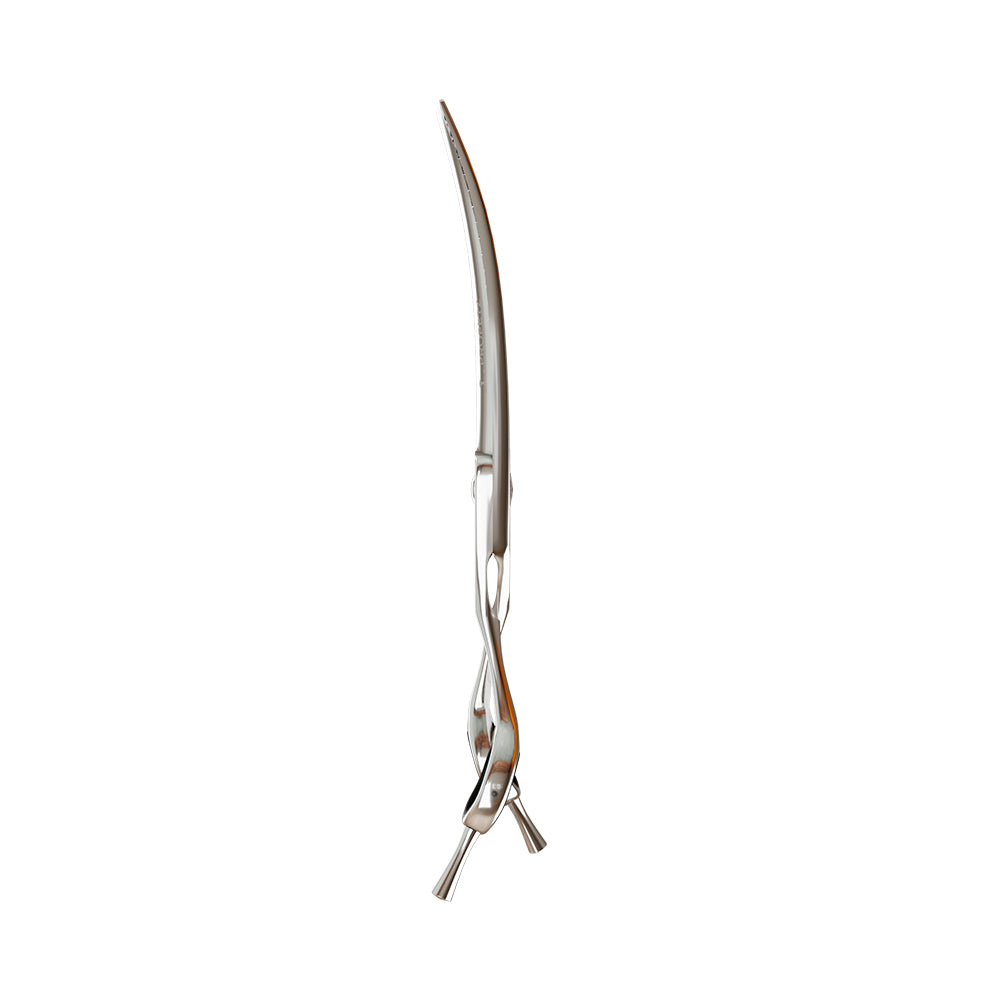 Tesoura Para Tosa Profissional Tubarão Curva Chrome 440c 7” Premium – Propetz