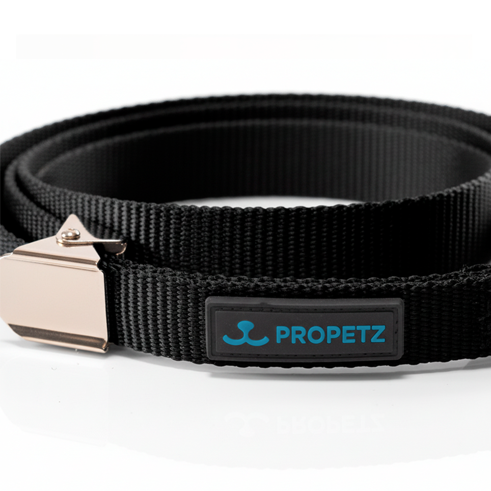 Guia De Nylon Propetz 45cm - Preta