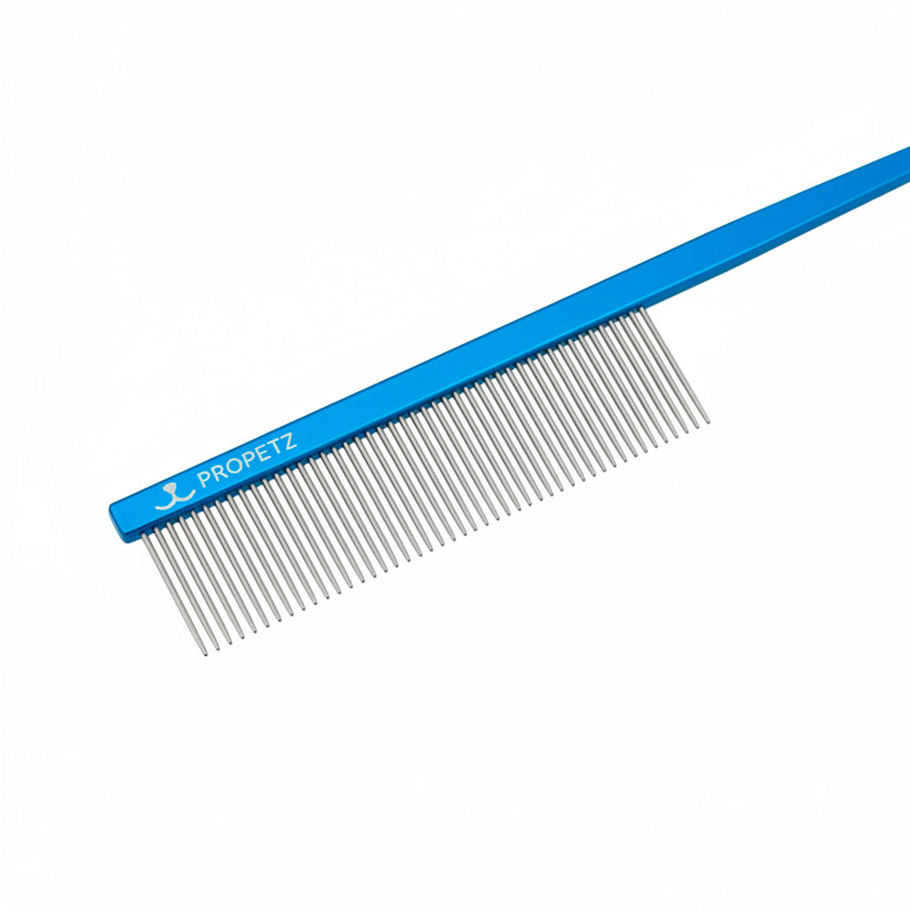Pente Penteado 18CM Aluminio Azul Propetz