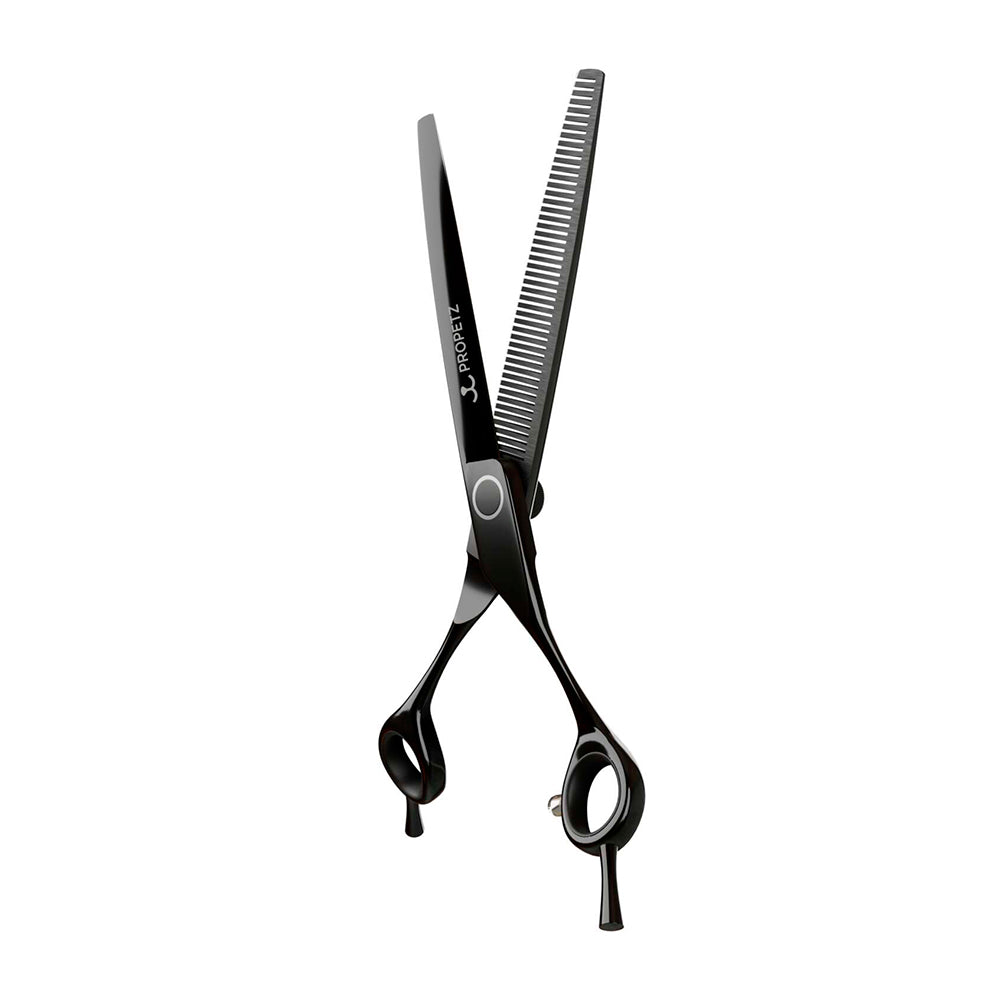 Tesoura Para Tosa Profissional Semi-Dentada 440c 7.5” Super Premium – Propetz