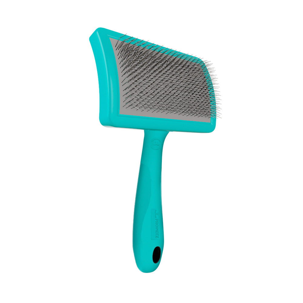 Rasqueadeira Curva Média Azul Propetz