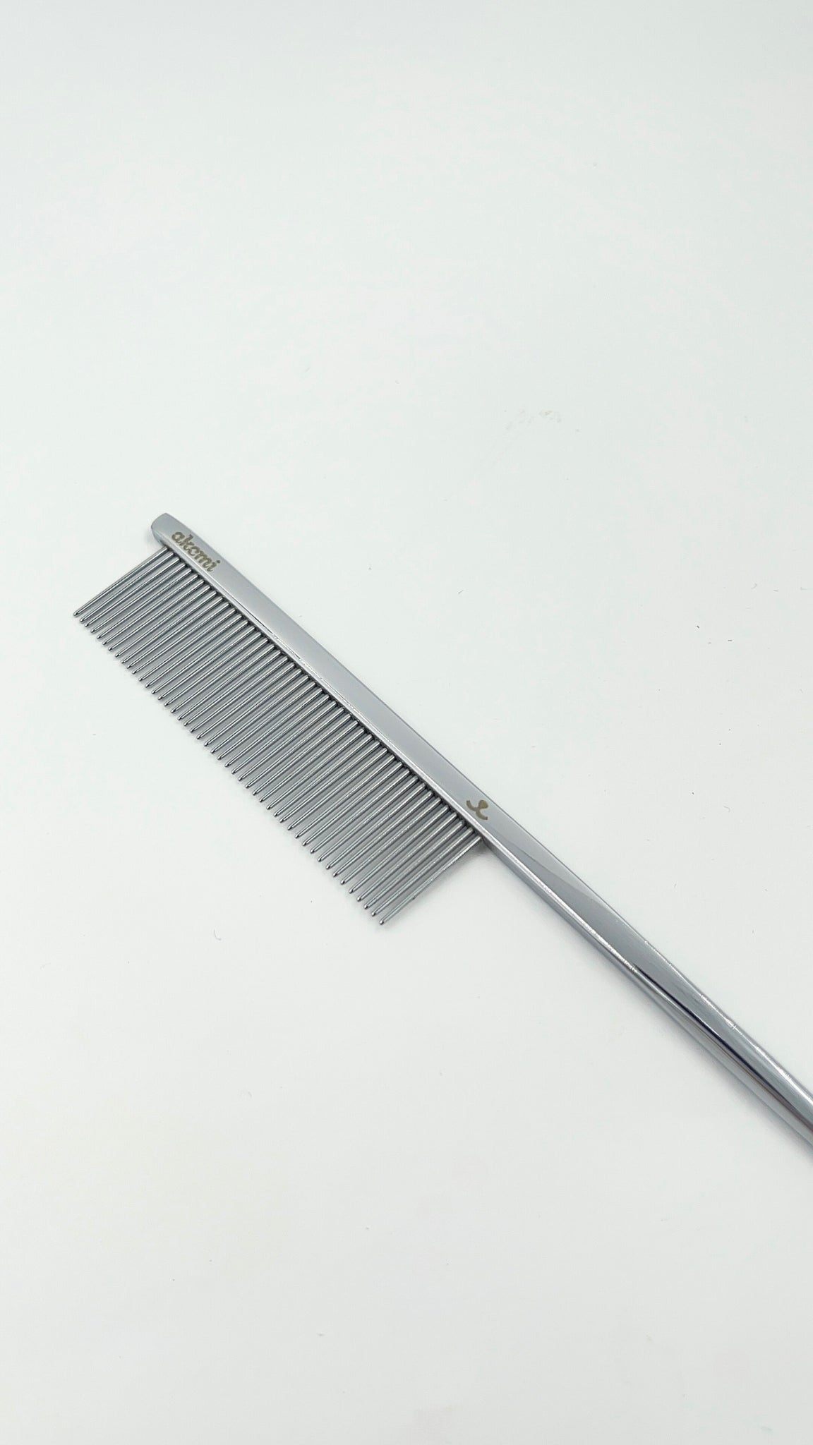 Pente Penteado 18CM Akemi Aço Inox Propetz