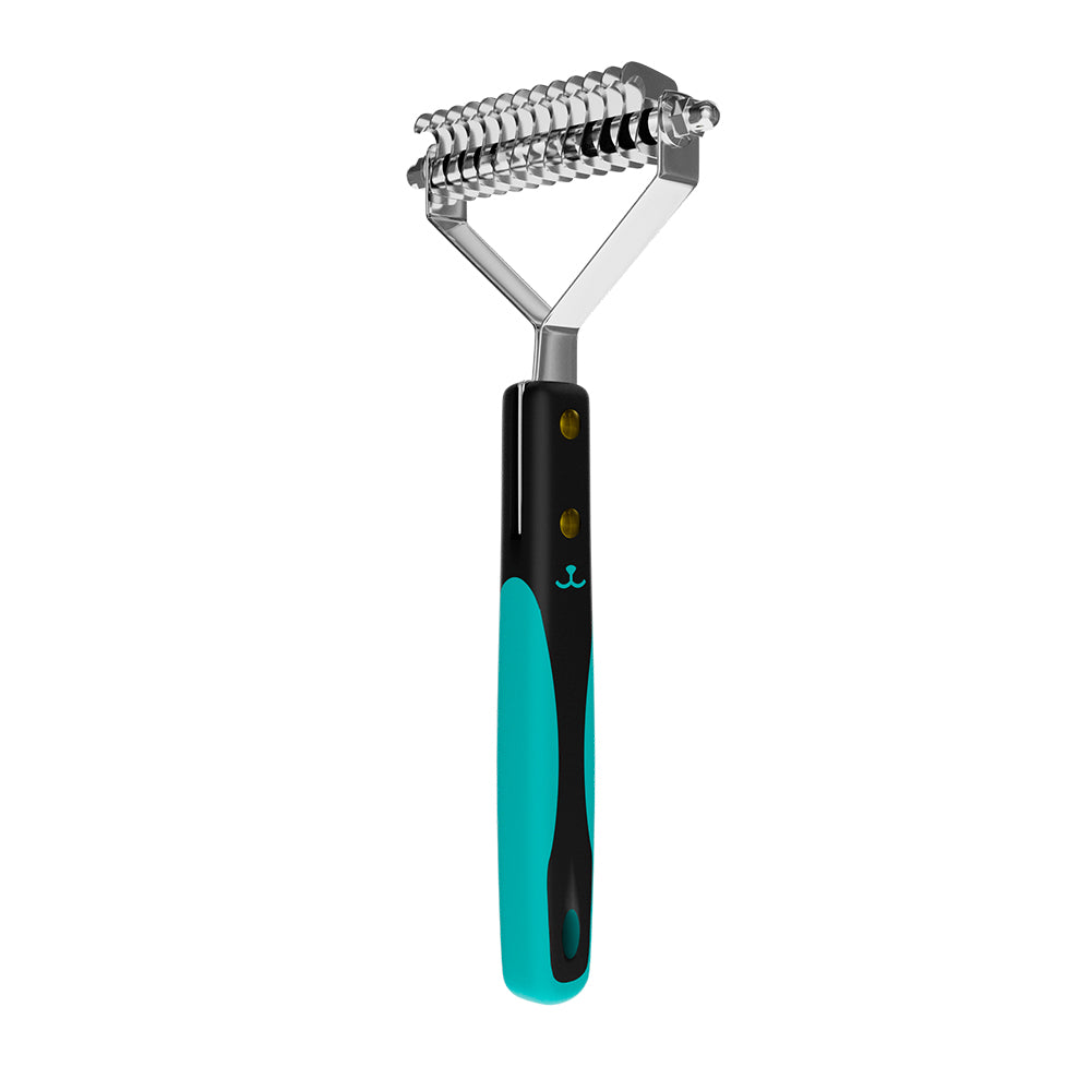 Rake Subpelo 13 Dentes Pelos Longos Azul Propetz