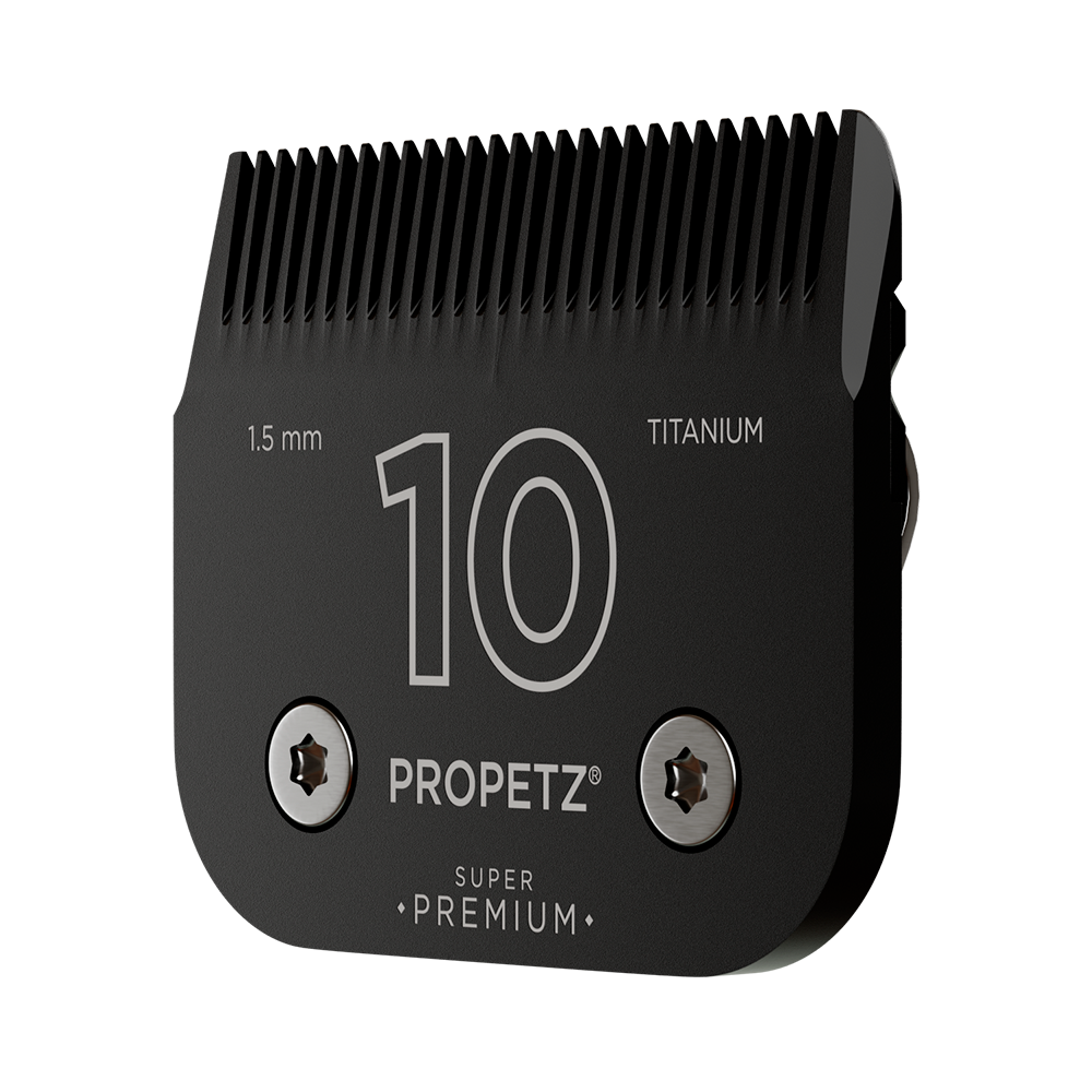 Lâmina De Tosa 10 Aço Inox E Titanium Super Premium Propetz