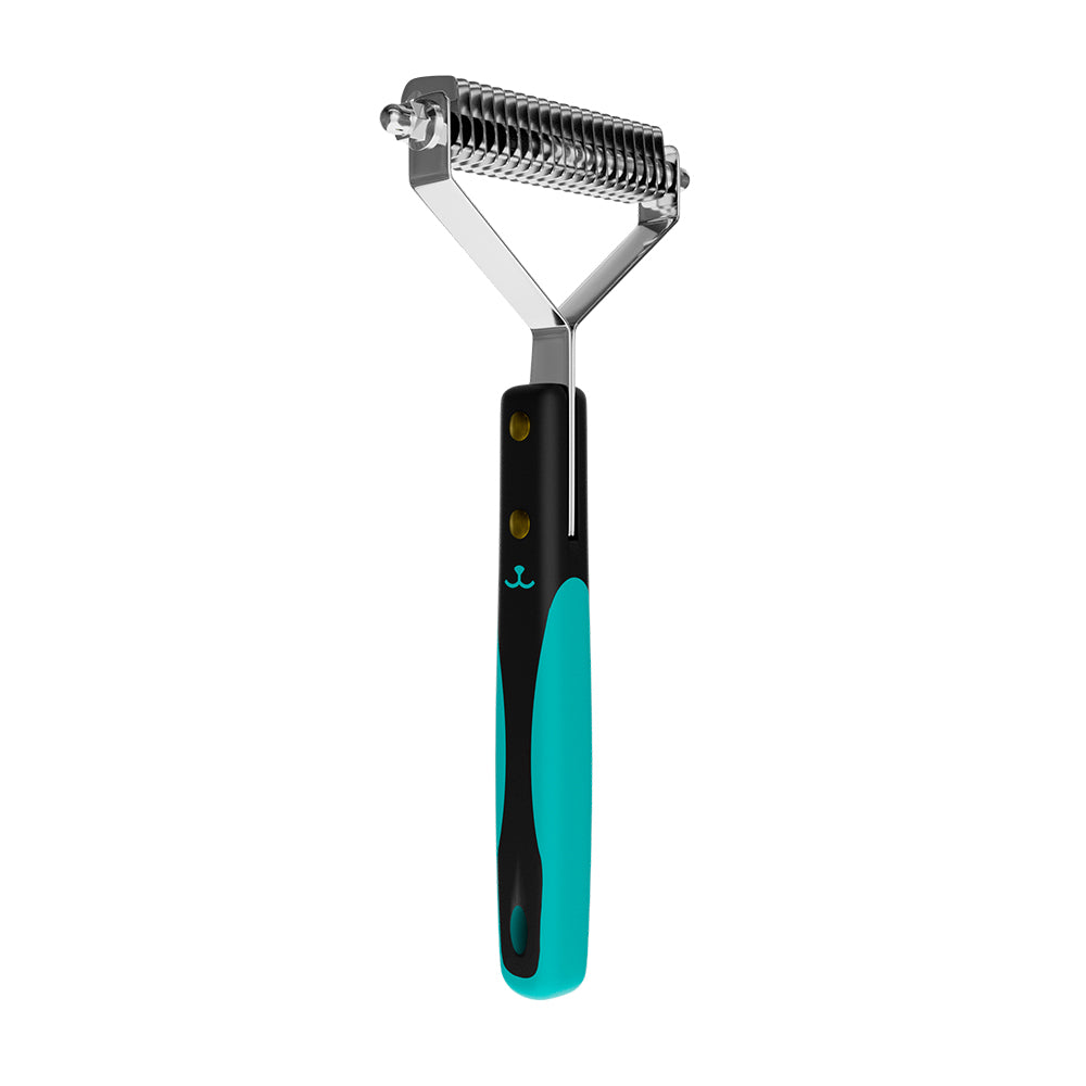 Rake Subpelo 20 Dentes Pelos Curtos Azul Propetz