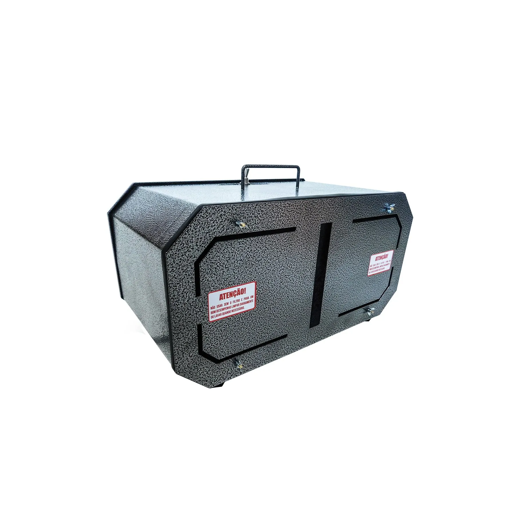 Soprador Silencioso 2 Motores Super Turbo Para Pet Shop E Banho E Tosa Cinza 220V Plenitude