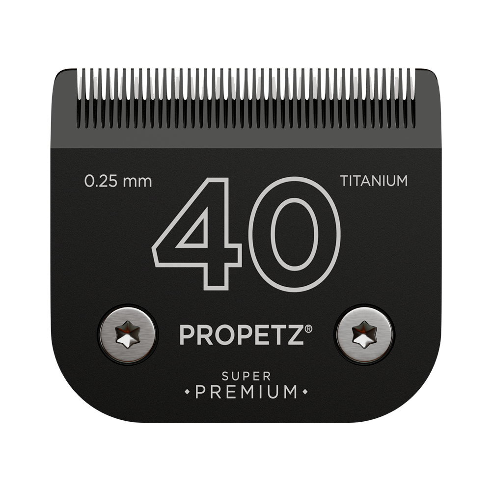 Lâmina De Tosa 40 Aço Inox E Titanium Super Premium Propetz