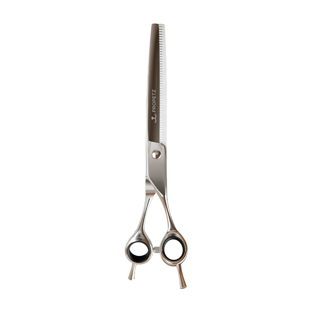 Tesoura Para Tosa Profissional Semi-Dentada Chrome 440c 7” Premium – Propetz