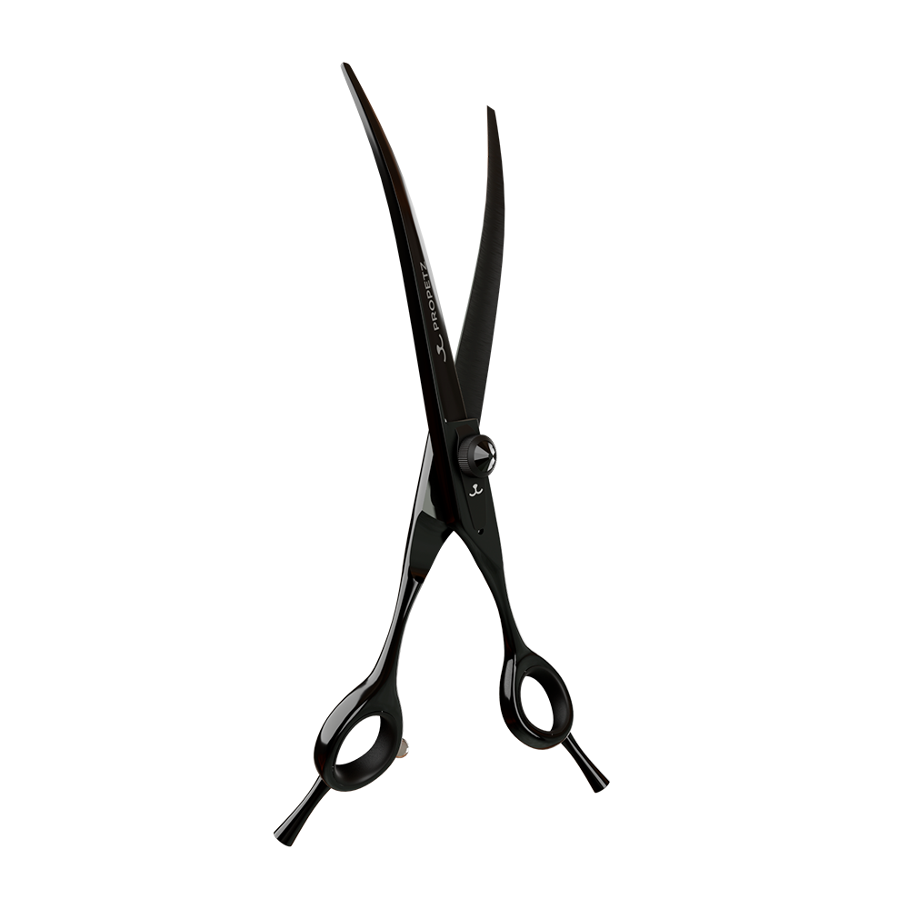 Tesoura Para Tosa Profissional Curva 440c 7.5” Super Premium – Propetz