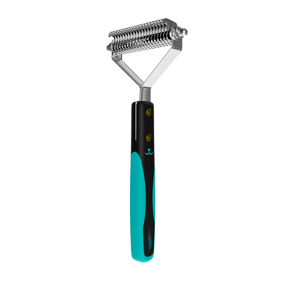 Rake Subpelo 20 Dentes Pelos Curtos Azul Propetz