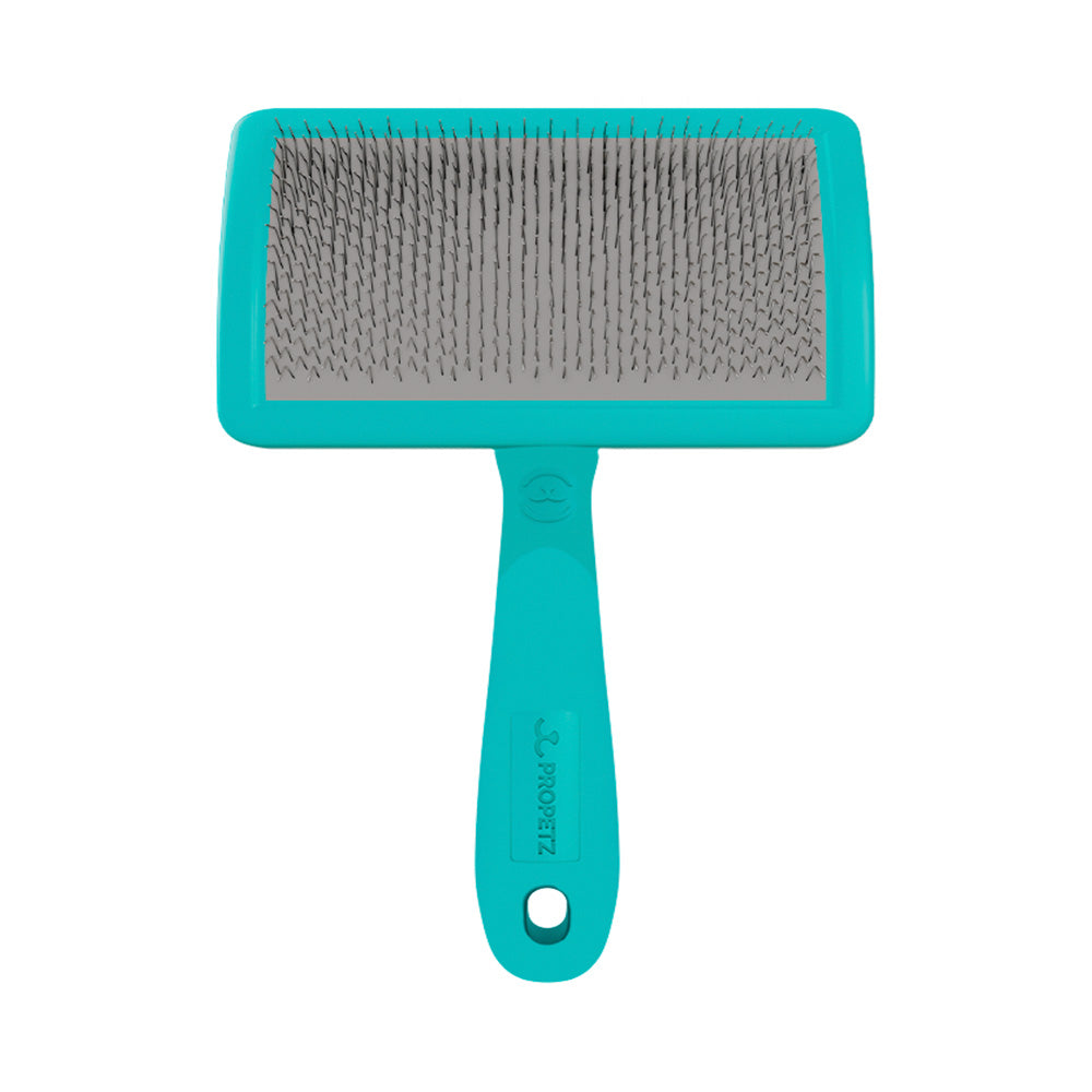 Rasqueadeira Curva Média Azul Propetz