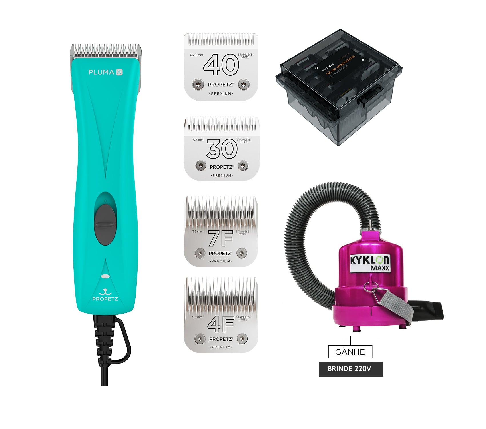 Kit Tosa Profissional Propetz 220V