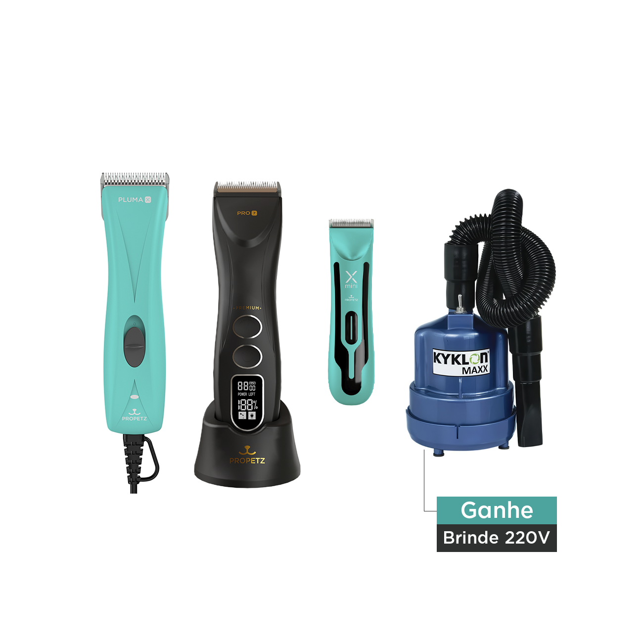 Kit Máquinas Propetz 220V - Azul
