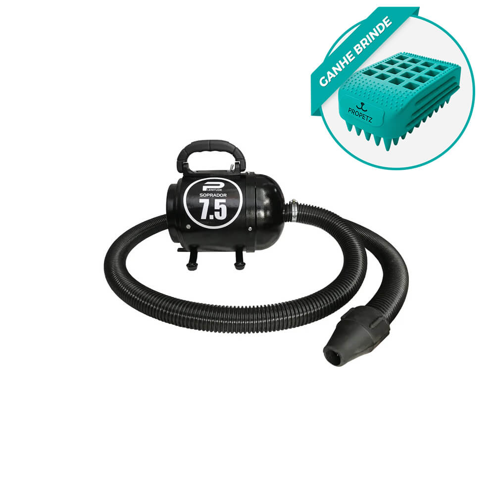 Soprador 2 Velocidades 1200W 7.5 Para Pet Shop, Banho E Tosa Preto 220V – Plenitude