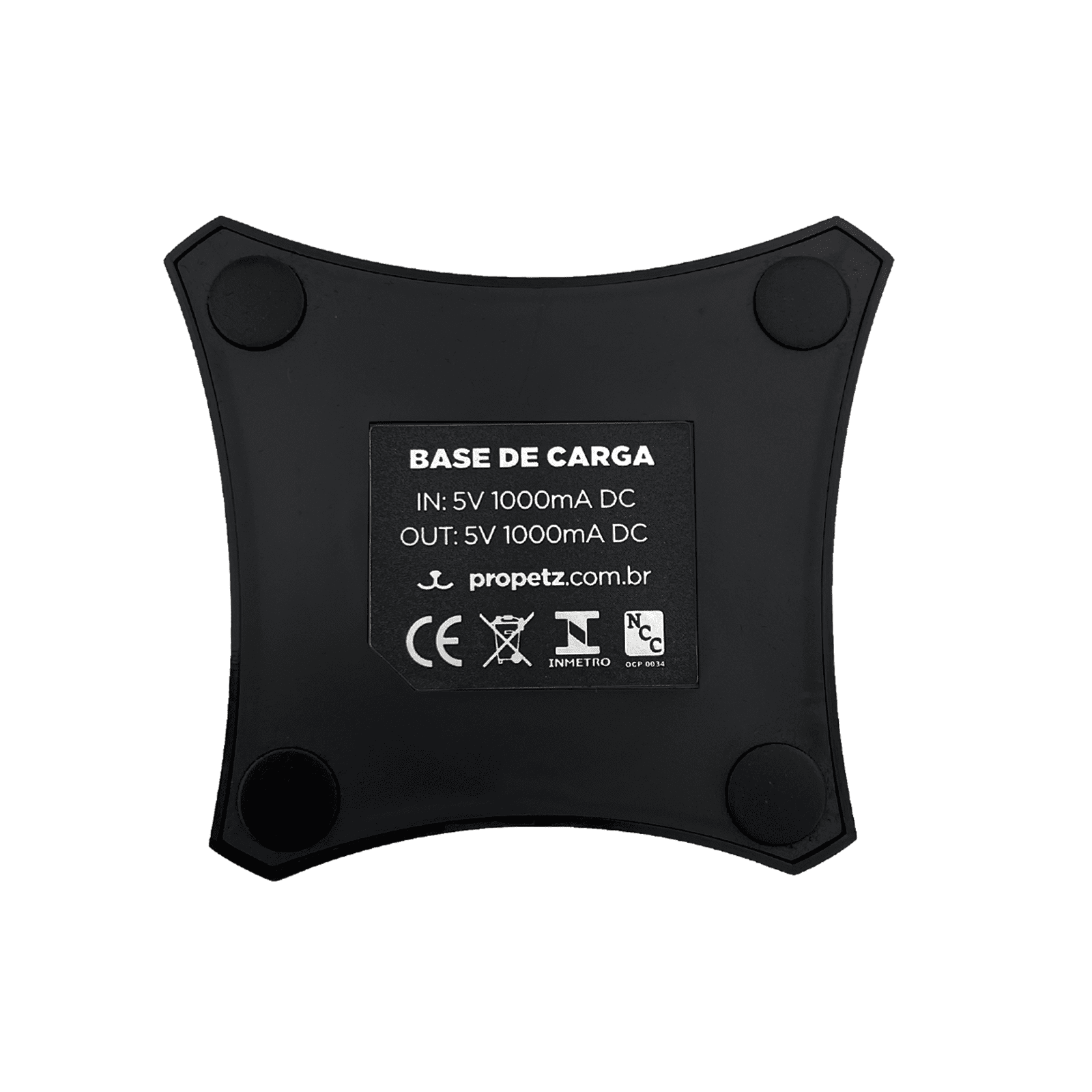 Base Carregadora Para Máquina De Acabamento PRO4 Sem Cabo, Preta Propetz