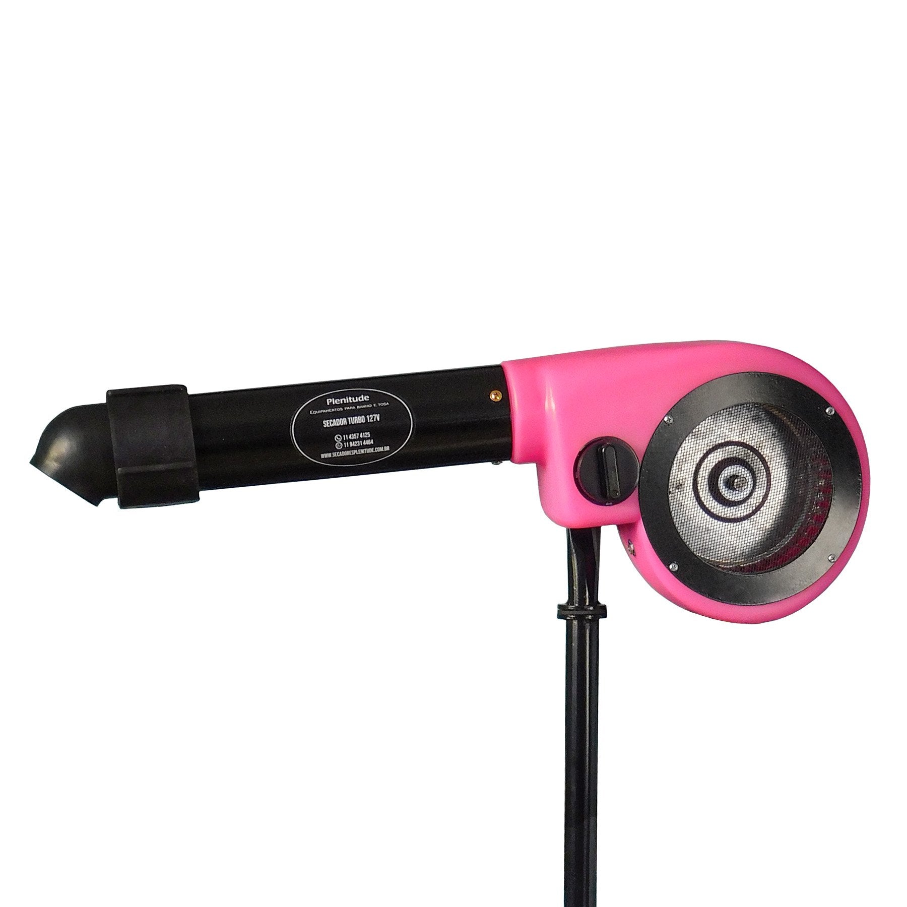 Secador 3 Temperaturas Turbo Para Pet Shop | Banho E Tosa Rosa | 220V | Plenitude