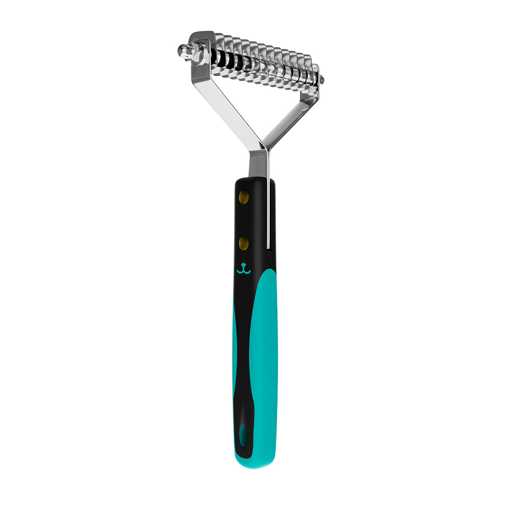 Rake Subpelo 13 Dentes Pelos Longos Azul Propetz