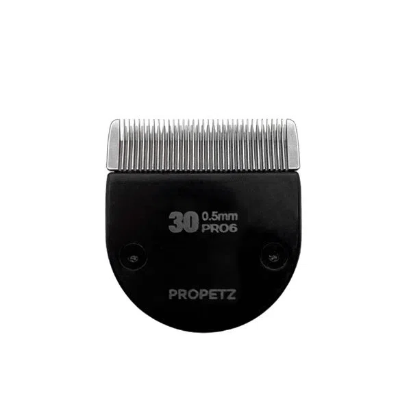 Kit De Adaptadores Pro6 Com Lâmina De Tosa Linha X N° 30 + Máquina De Tosa Pro6 + Lâmina De Tosa Aço Inox Propetz N° 30