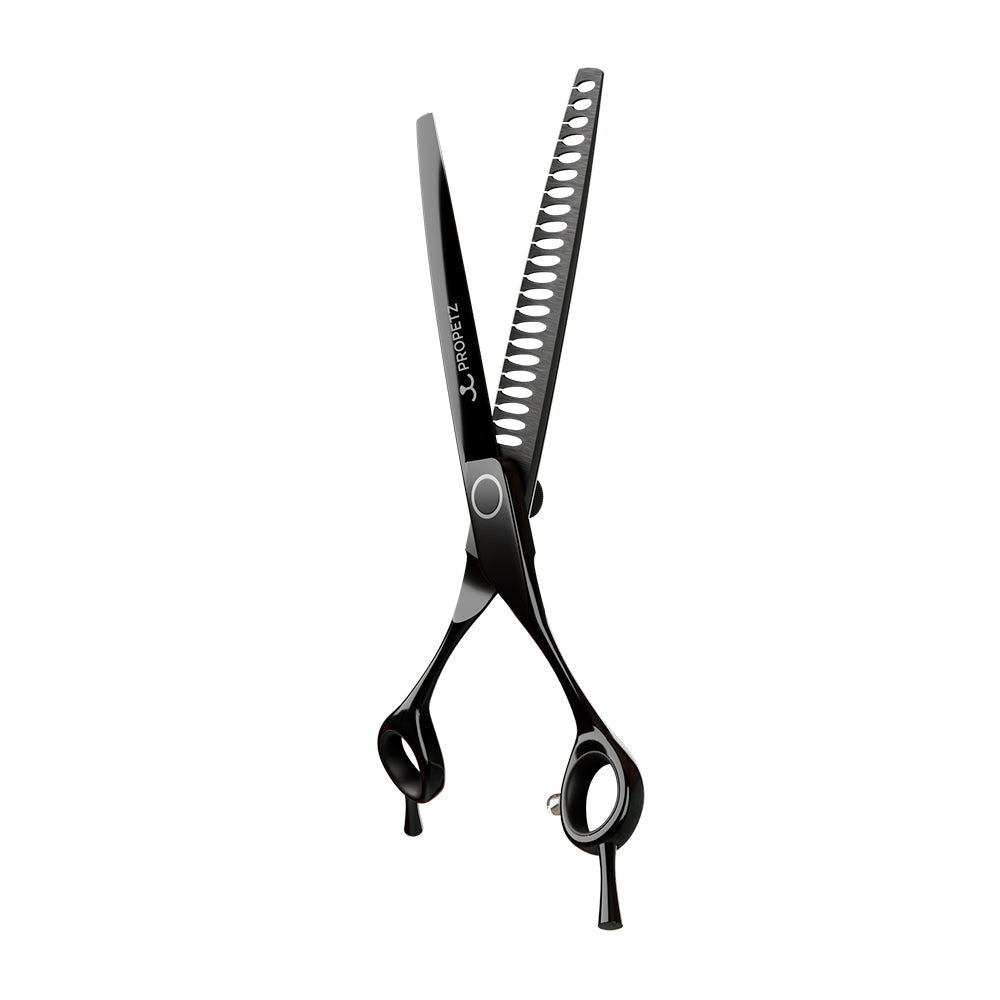 Tesoura Para Tosa Profissional Tubarão 440c 7.5” Super Premium – Propetz