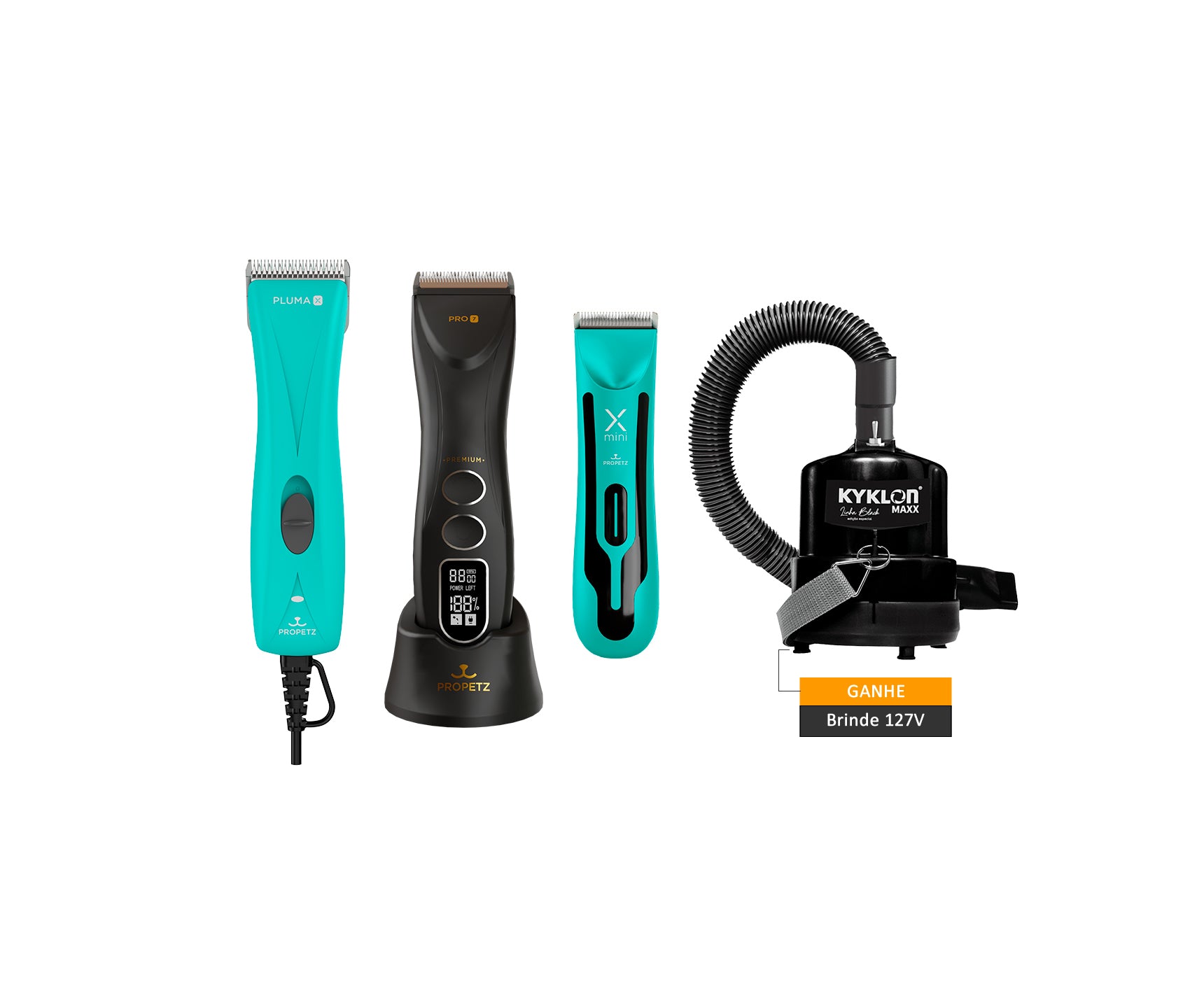 EVERYSKIN pro セット KIT DE MÁQUINAS PROPETZ 3 ITENS 127V – Propetz