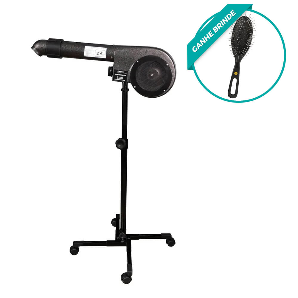 Secador 03 Temperaturas  Super Turbo Plenitude - Cinza - 220v