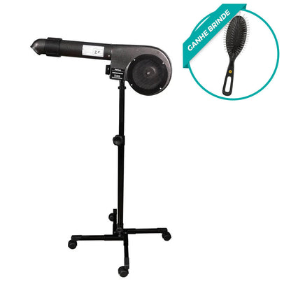 Secador 03 Temperaturas  Super Turbo Plenitude - Cinza - 220v