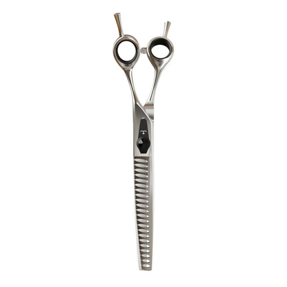 Kit 4 Tesouras Para Tosa Chrome Premium Propetz 7.5" + Estojo 4 Tesouras