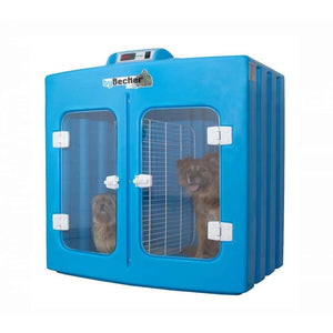 Máquina De Secar Animais Com Rodinhas Bybecker - Spa Pet Azul