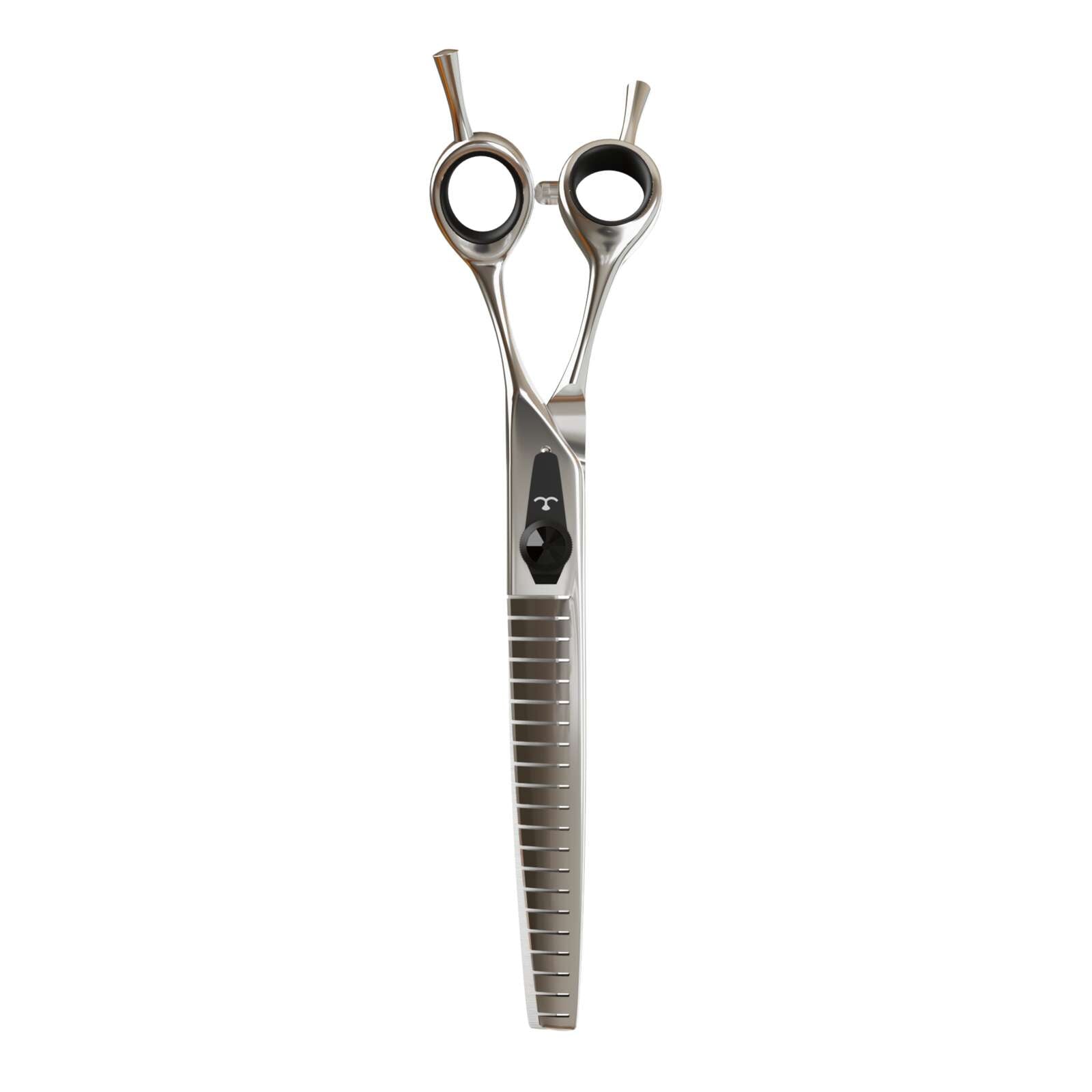 Kit Todas As Tesouras Para Tosa Modelos Chrome Premium Propetz 7.5" + Estojo 10 Tesouras