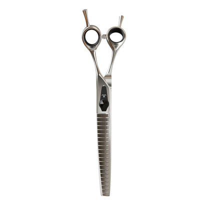 Kit Todas As Tesouras Para Tosa Modelos Chrome Premium Propetz 7.5" + Estojo 10 Tesouras