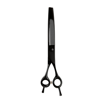 Tesoura Para Tosa Profissional Semi-Dentada Curva 440C 7.5” Super Premium – Propetz