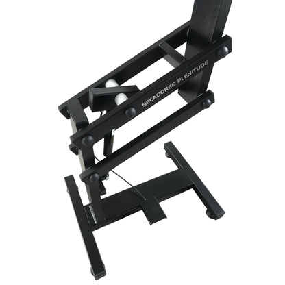 Mesa De Tosa Pneumática Com Regulagem De Altura - 80X50CM | Preta | Plenitude