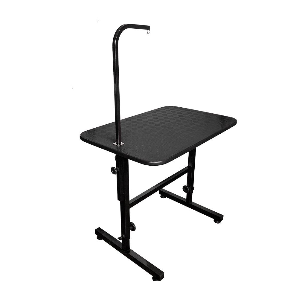 Mesa De Tosa Grande Com Regulagem De Altura E Girafa 110X60 Preto - Plenitude