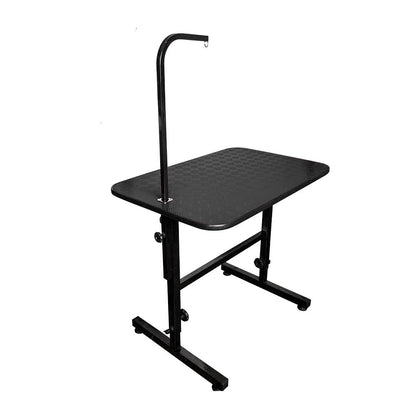 Mesa De Tosa Grande Com Regulagem De Altura E Girafa 110X60 Preto - Plenitude