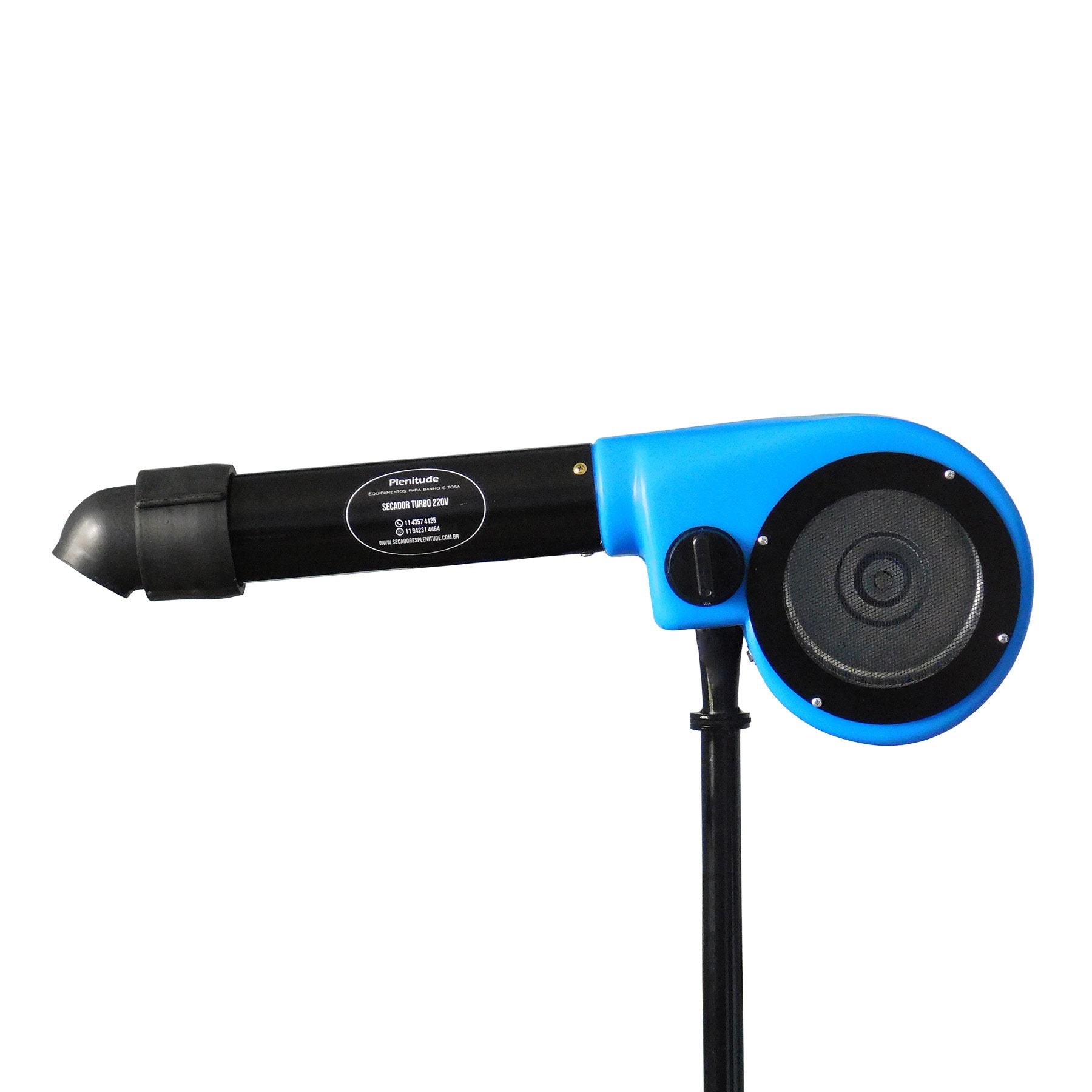 Secador 3 Temperaturas Turbo Para Pet Shop | Banho E Tosa Azul | 127V | Plenitude