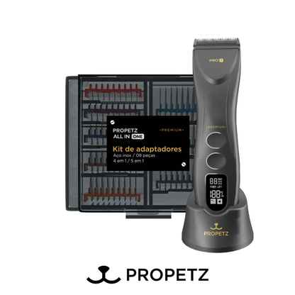 Máquina De Tosar PRO7 Com Kit De Adaptadores All In One Propetz