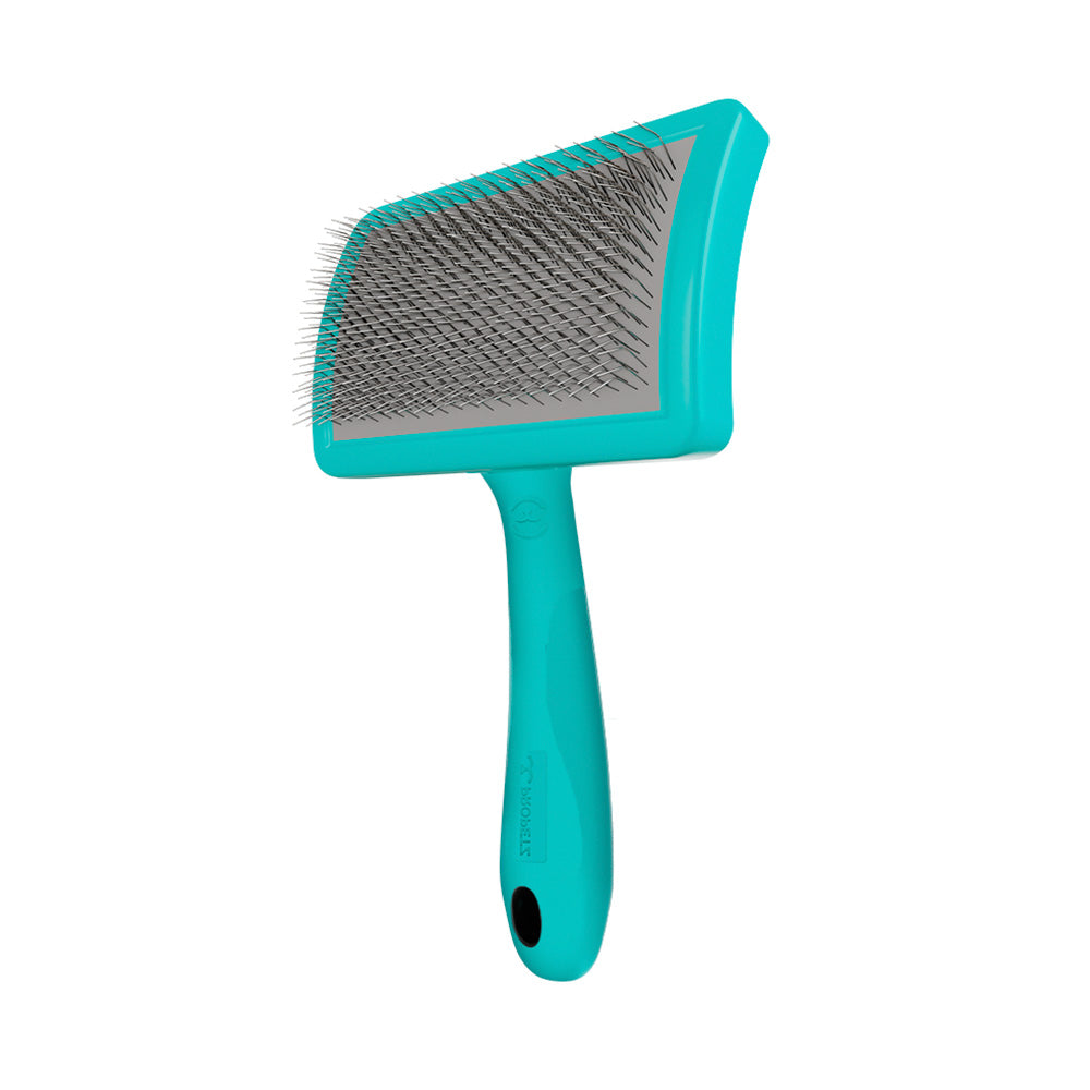 Rasqueadeira Curva Média Azul Propetz