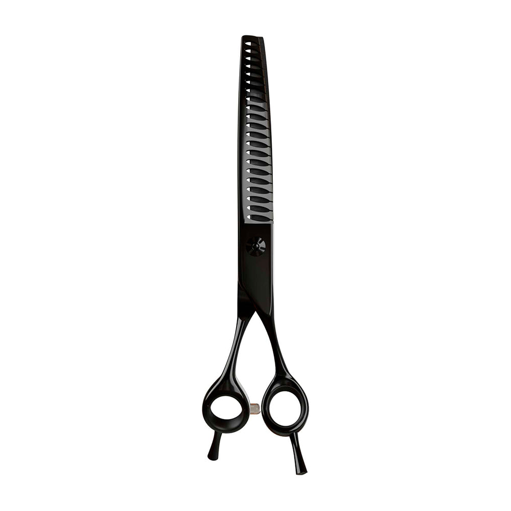 Tesoura Para Tosa Profissional Tubarão Curva 440C 7.5” Super Premium – Propetz