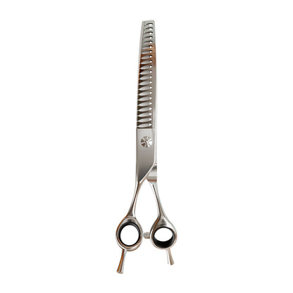 Tesoura Para Tosa Profissional Canhoto Tubarão Gran Piano Chrome 440c 7.5” Premium – Propetz