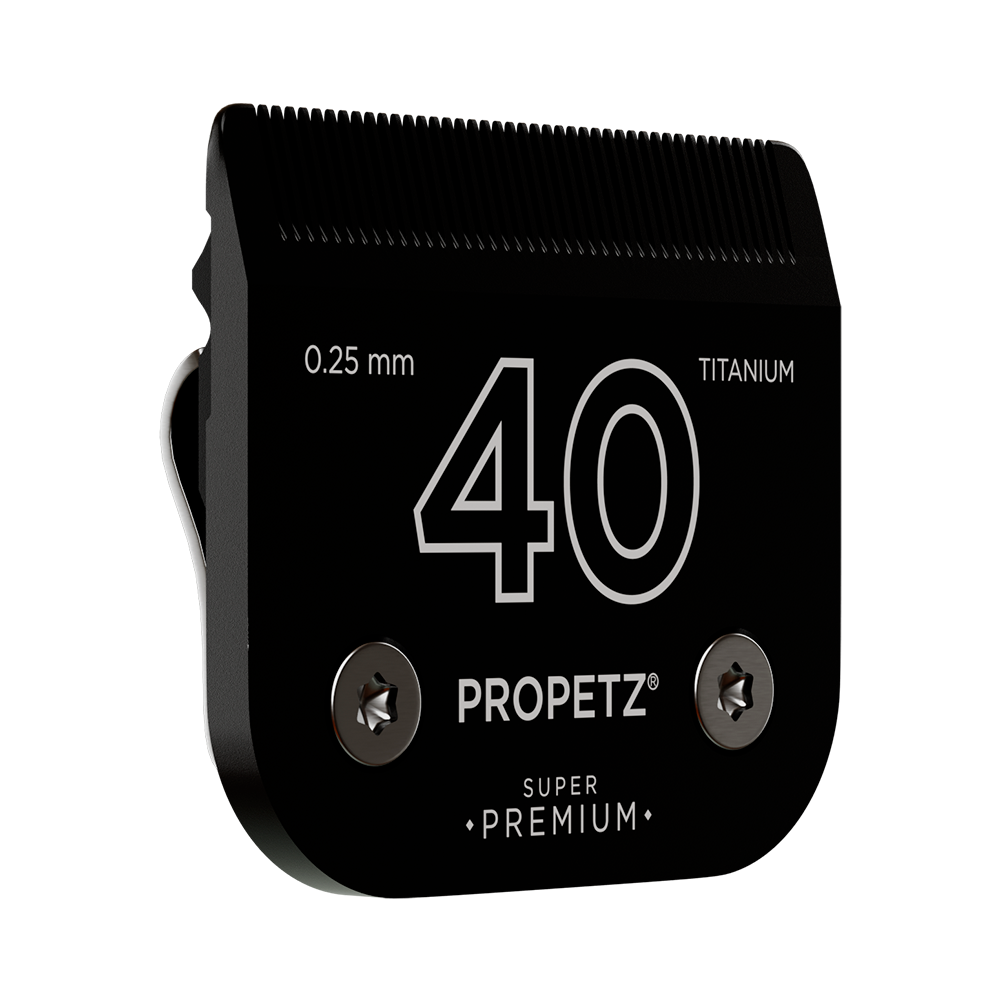 Lâmina De Tosa 40 Aço Inox E Titanium Super Premium Propetz