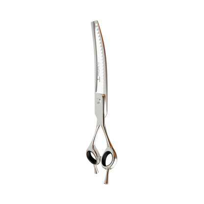 Tesoura Para Tosa Profissional Tubarão Curva Chrome 440c 7” Premium – Propetz