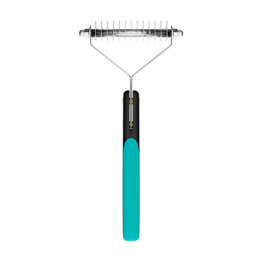 Rake Subpelo 13 Dentes Pelos Longos Azul Propetz