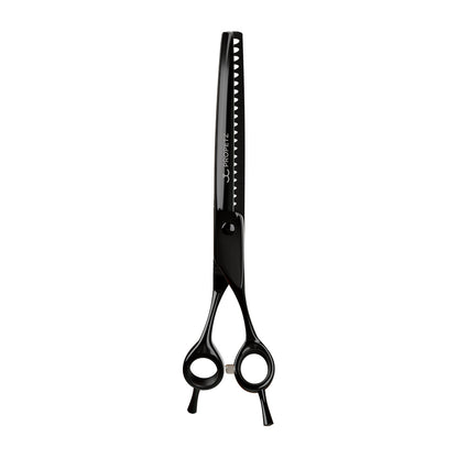 Tesoura Para Tosa Profissional Tubarão Curva 440C 7.5” Super Premium – Propetz