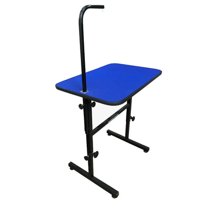 Mesa De Tosa Com Regulagem De Altura E Girafa - Tampo 1,10X60CM | Azul | Plenitude