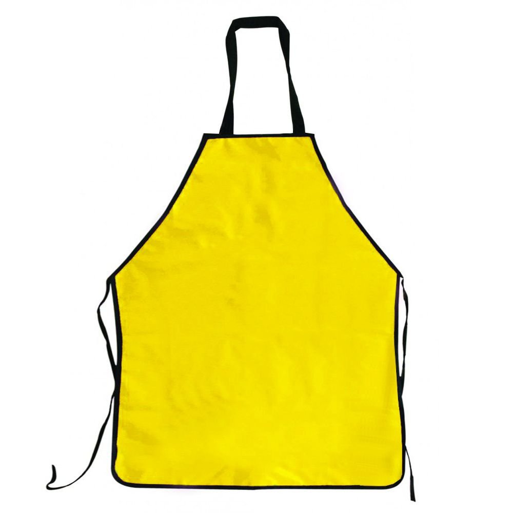 Avental Impermeável Anti Pelos Banho E Tosa Amarelo