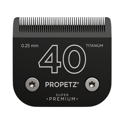 Lâmina De Tosa 40 Aço Inox E Titanium Super Premium Propetz