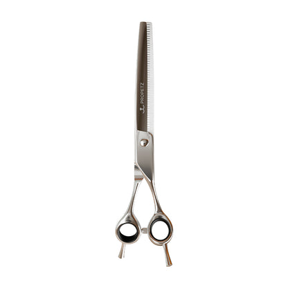 Tesoura Para Tosa Profissional Semi-Dentada Chrome 440c 7” Premium – Propetz