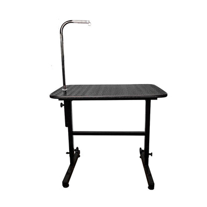 Mesa De Tosa Média Com Regulagem De Altura E Girafa 90X60 Preto - Plenitude