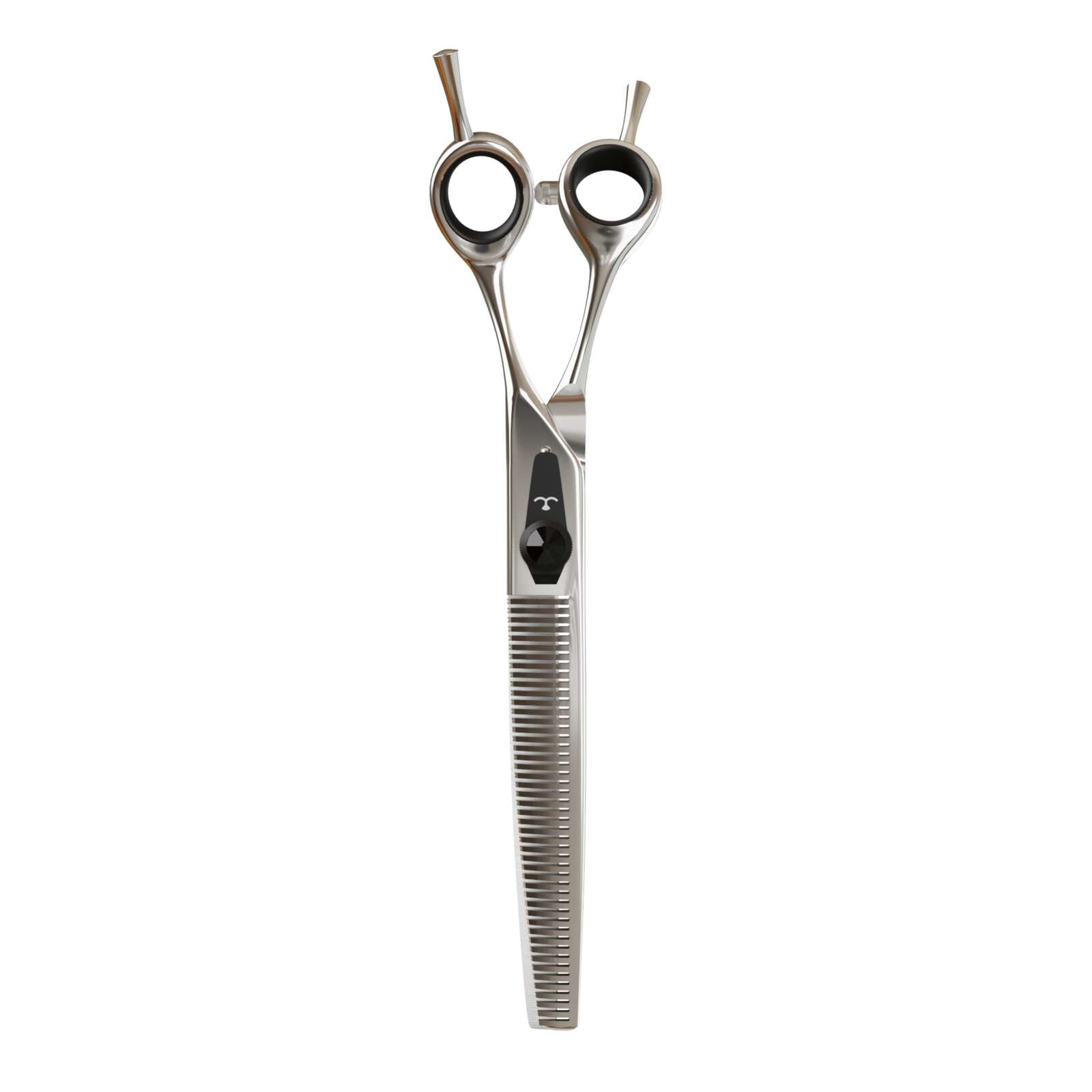 Kit 4 Tesouras Para Tosa Chrome Premium Propetz 7" + Estojo 4 Tesouras