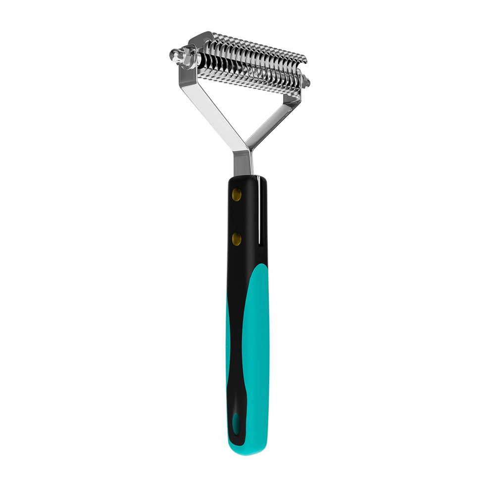 Rake Subpelo 20 Dentes Pelos Curtos Azul Propetz